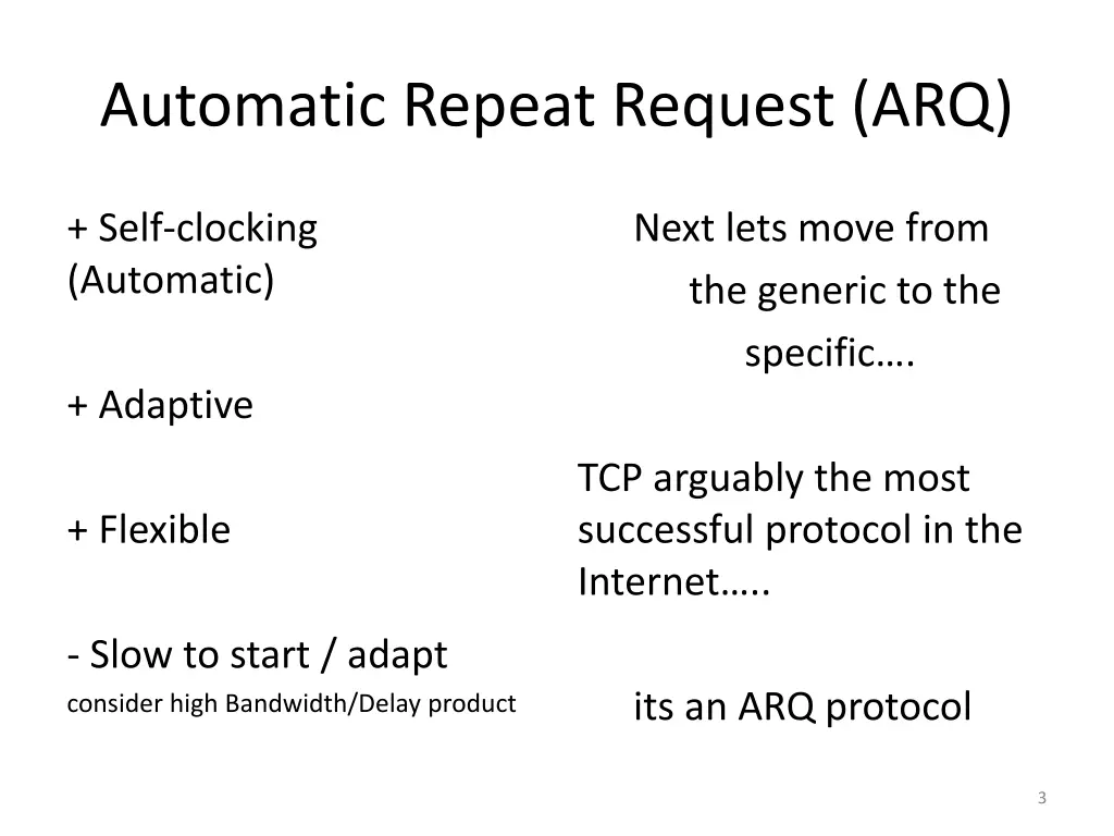 automatic repeat request arq