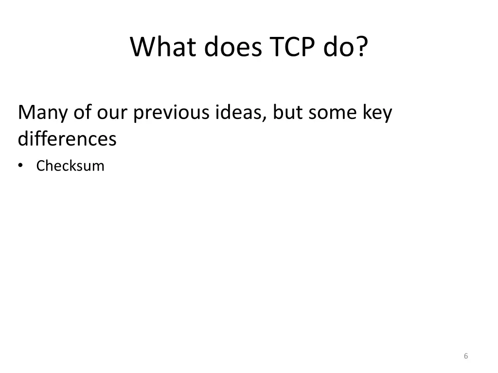 what does tcp do