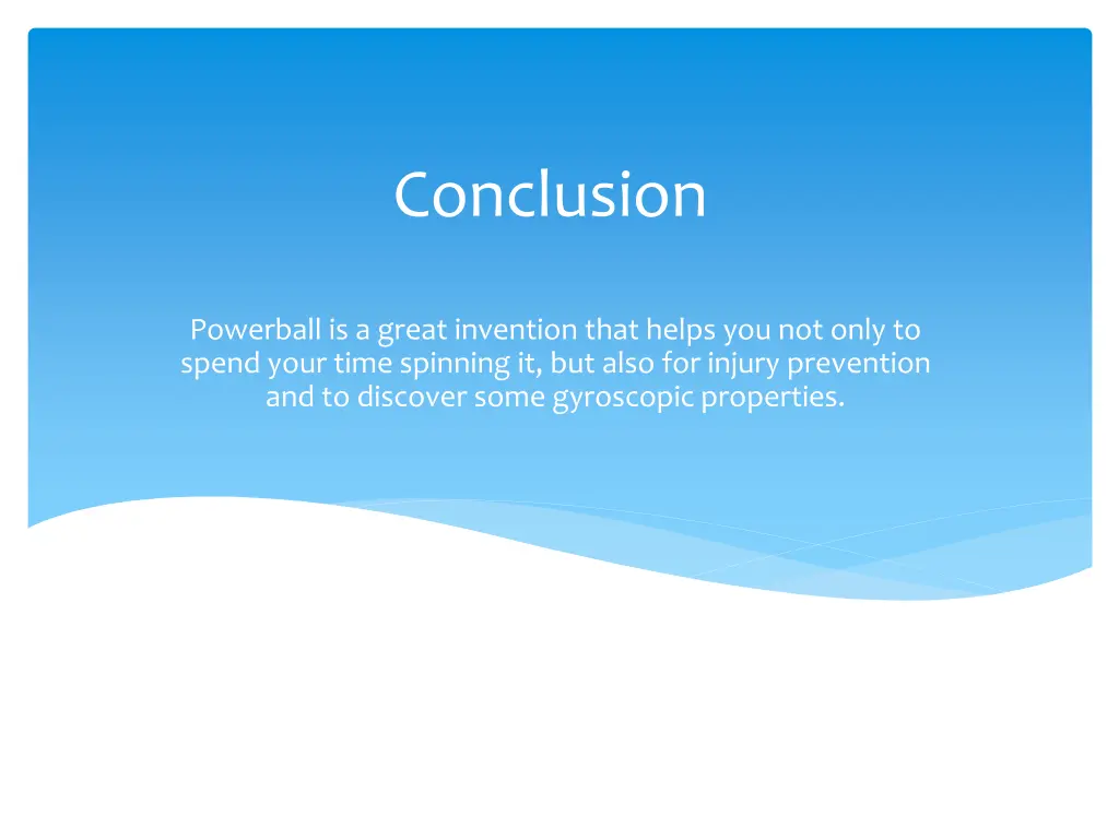 conclusion