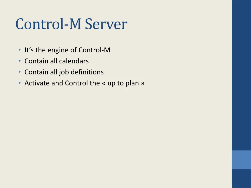 control m server