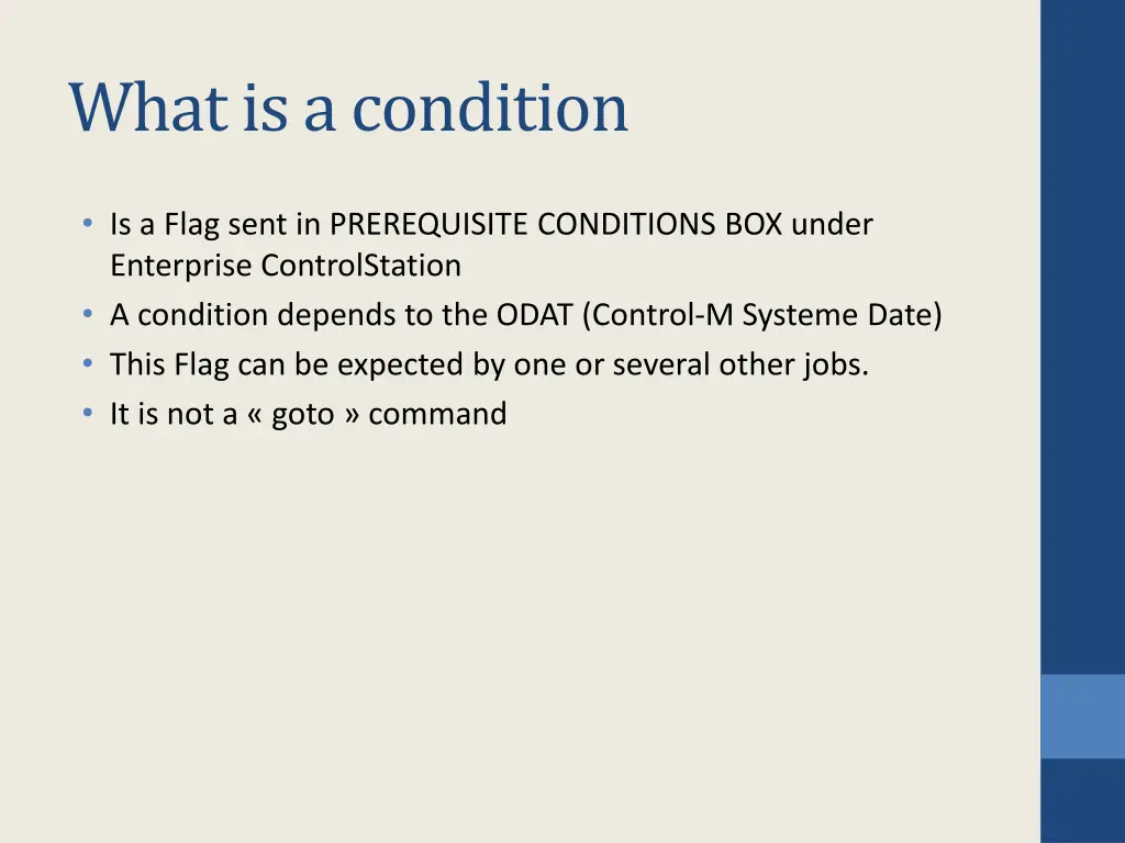 what is a condition