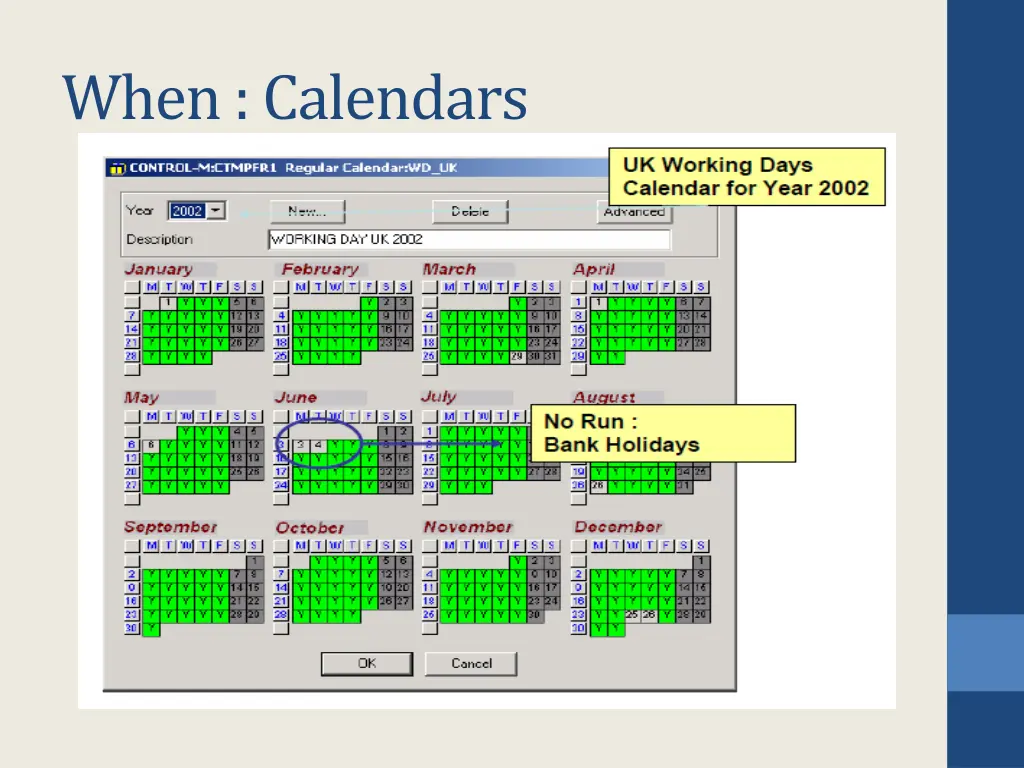 when calendars