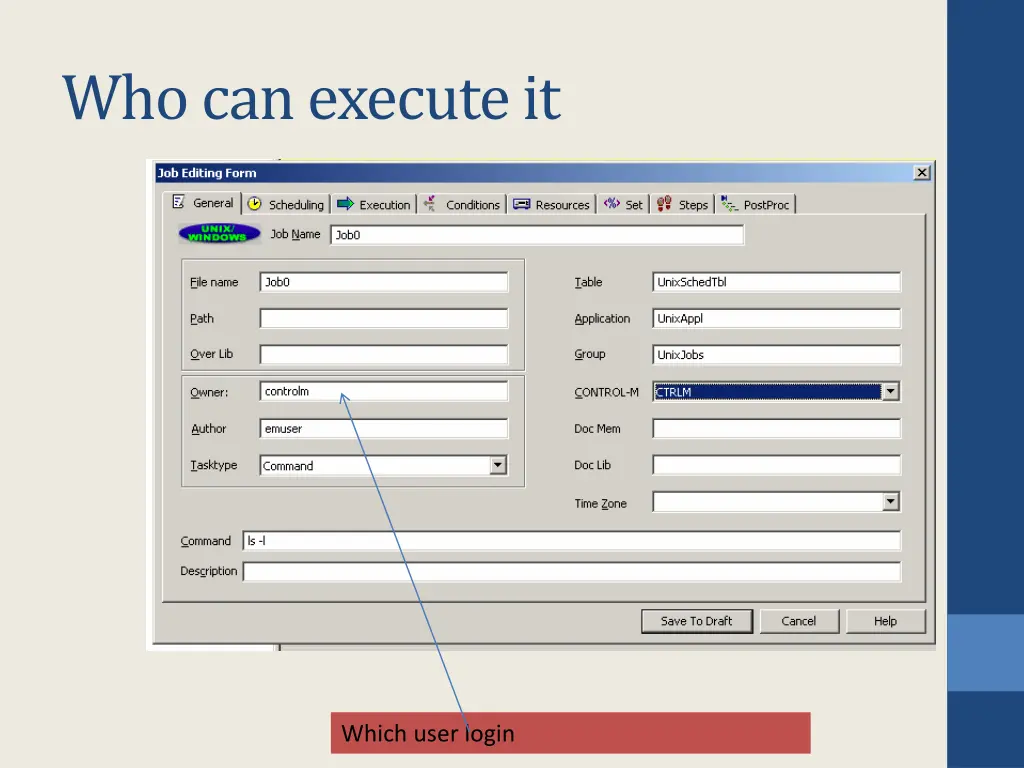 who can execute it