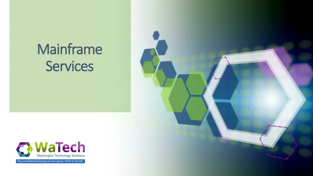 mainframe mainframe services services