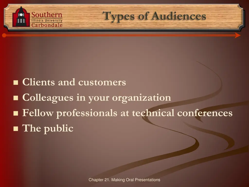 types of audiences