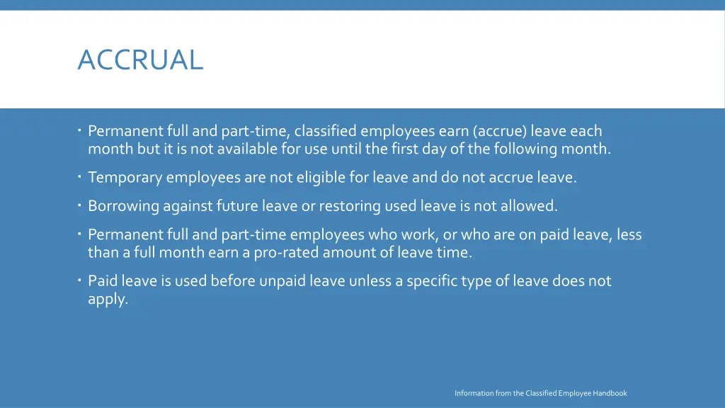 accrual
