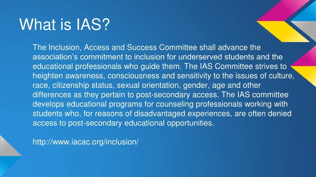 what is ias