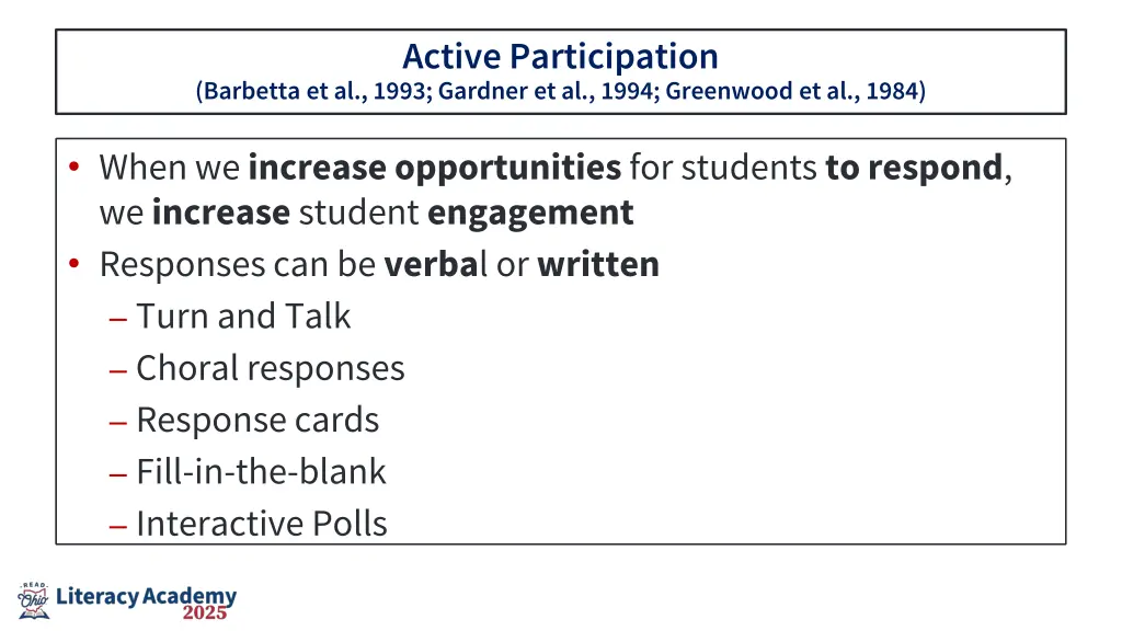 active participation 1