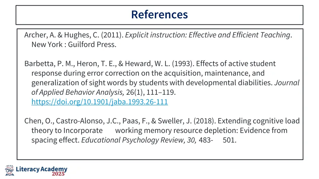references