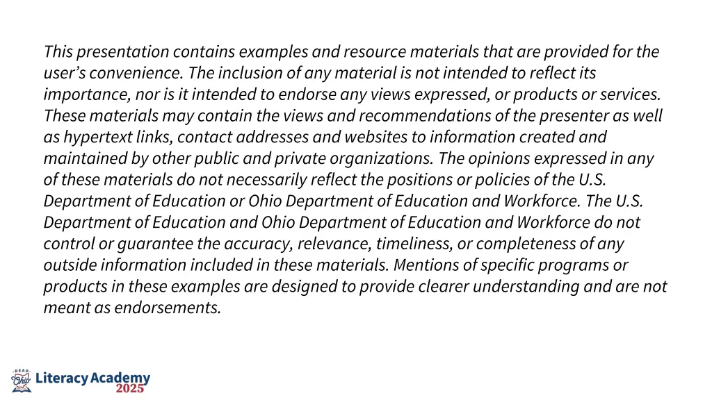 this presentation contains examples and resource