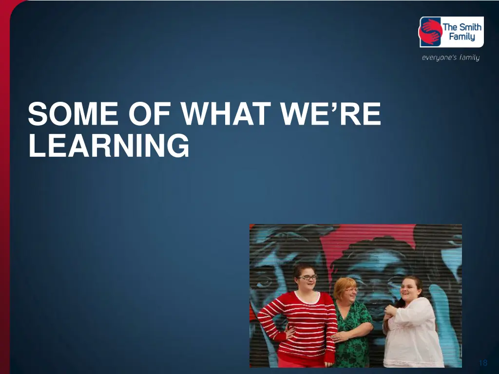 some of what we re learning