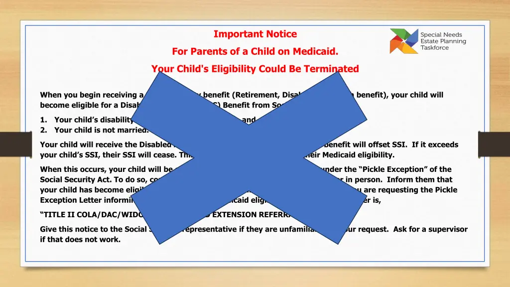 important notice 1