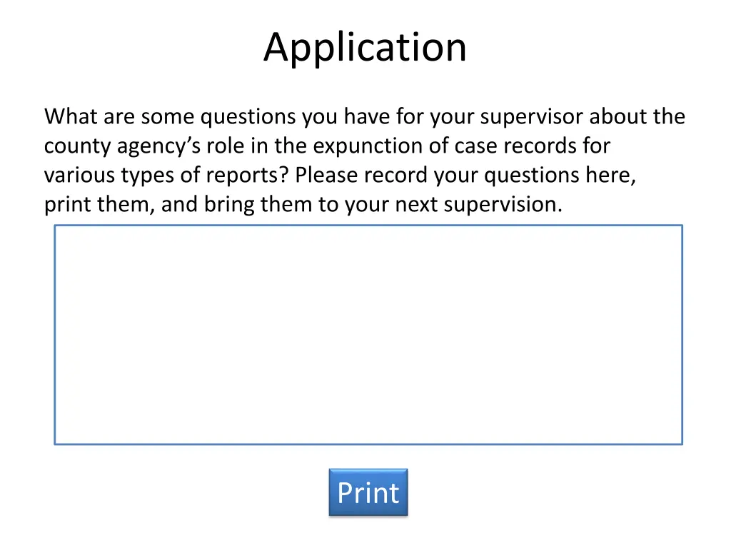 application