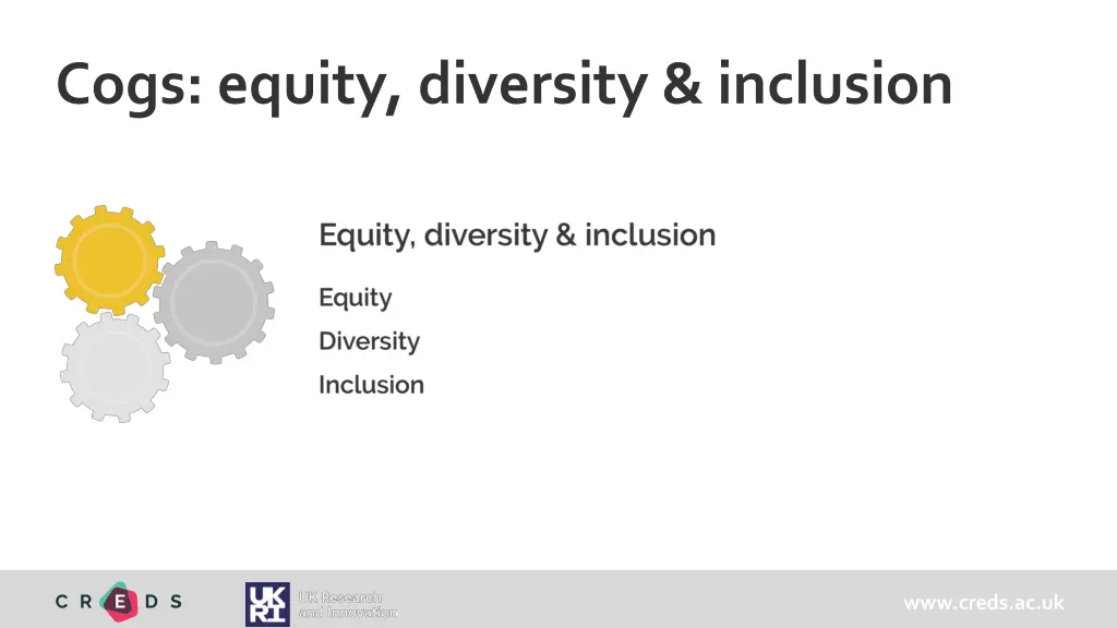 cogs equity diversity inclusion