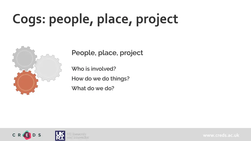 cogs people place project