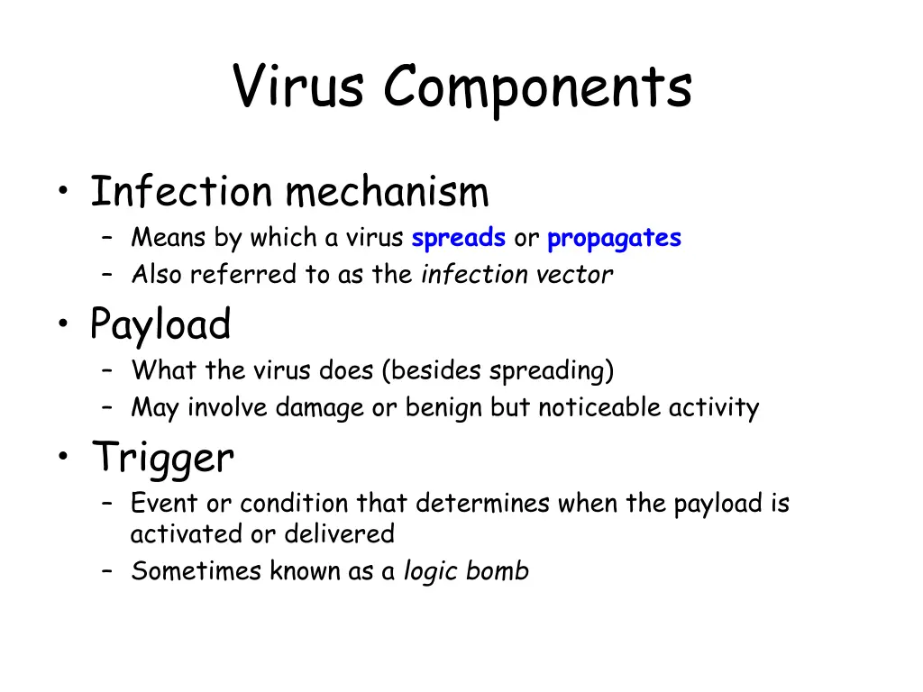 virus components
