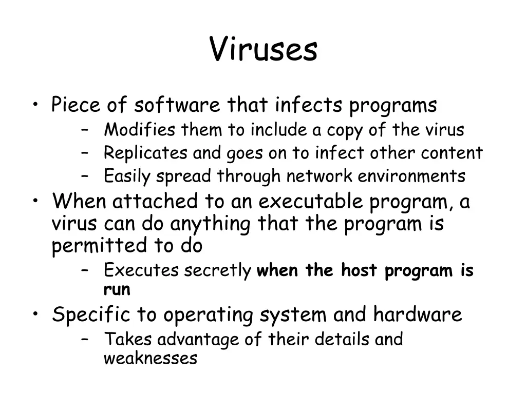 viruses