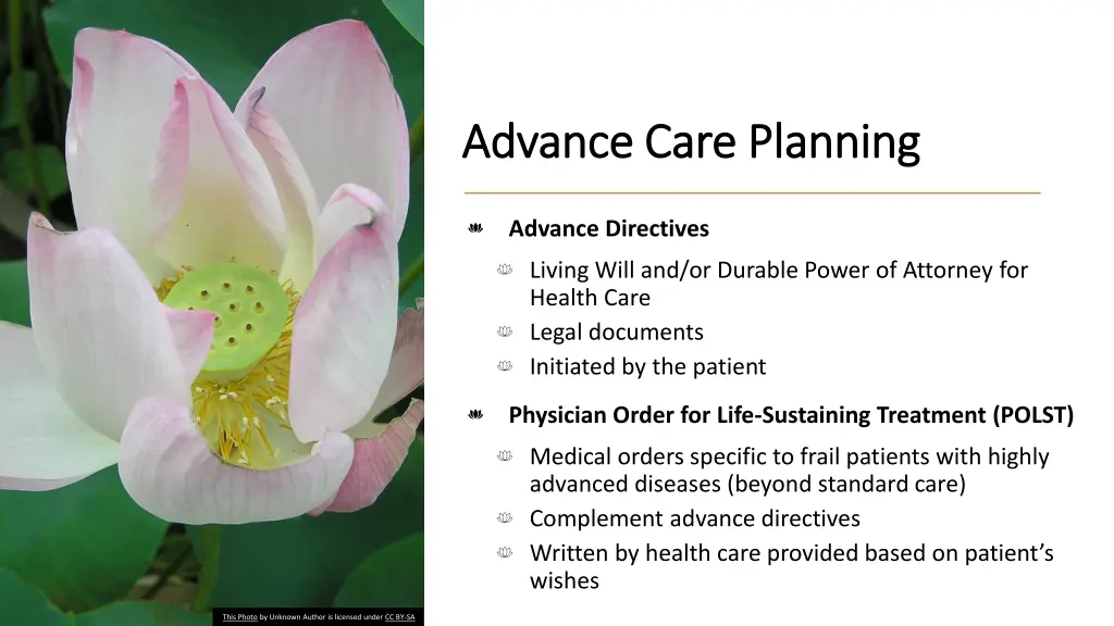 advance care planning advance care planning