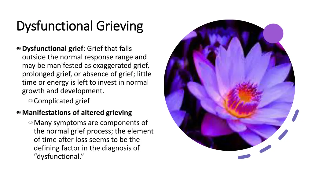 dysfunctional grieving dysfunctional grieving