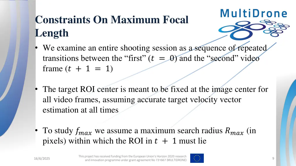constraints on maximum focal length we examine