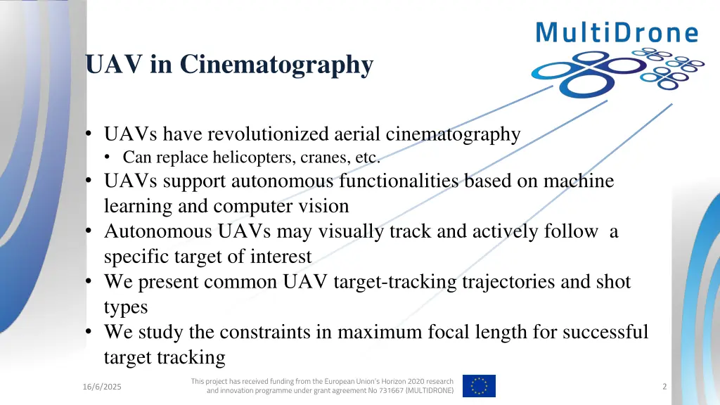 uav in cinematography