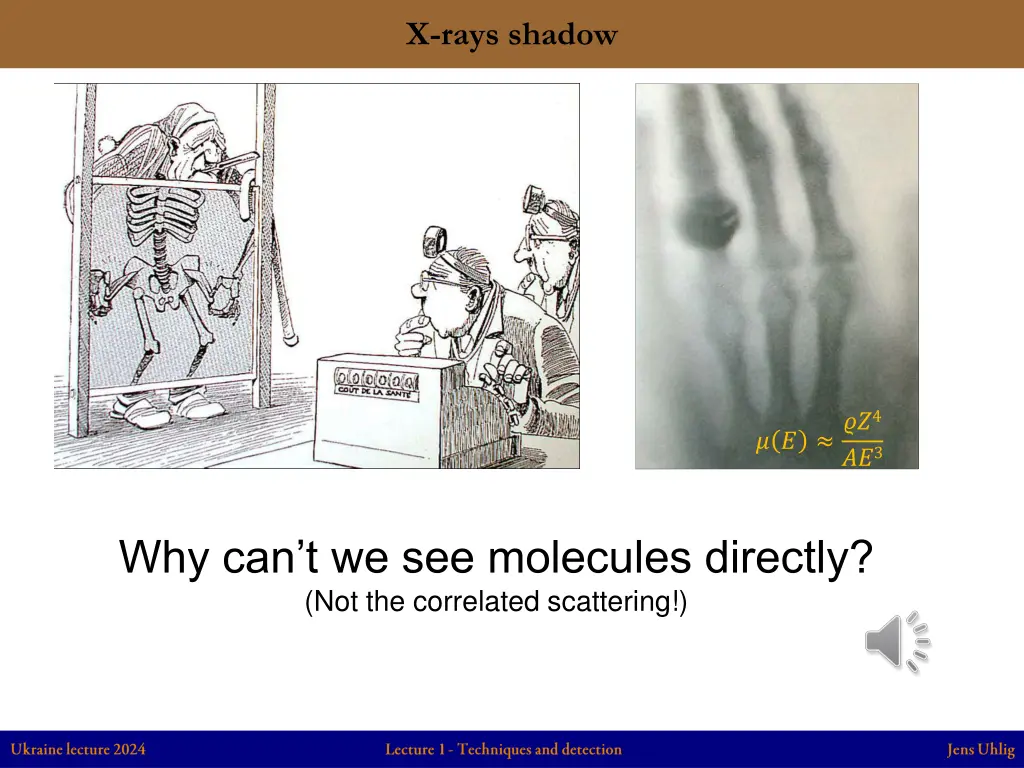 x rays shadow