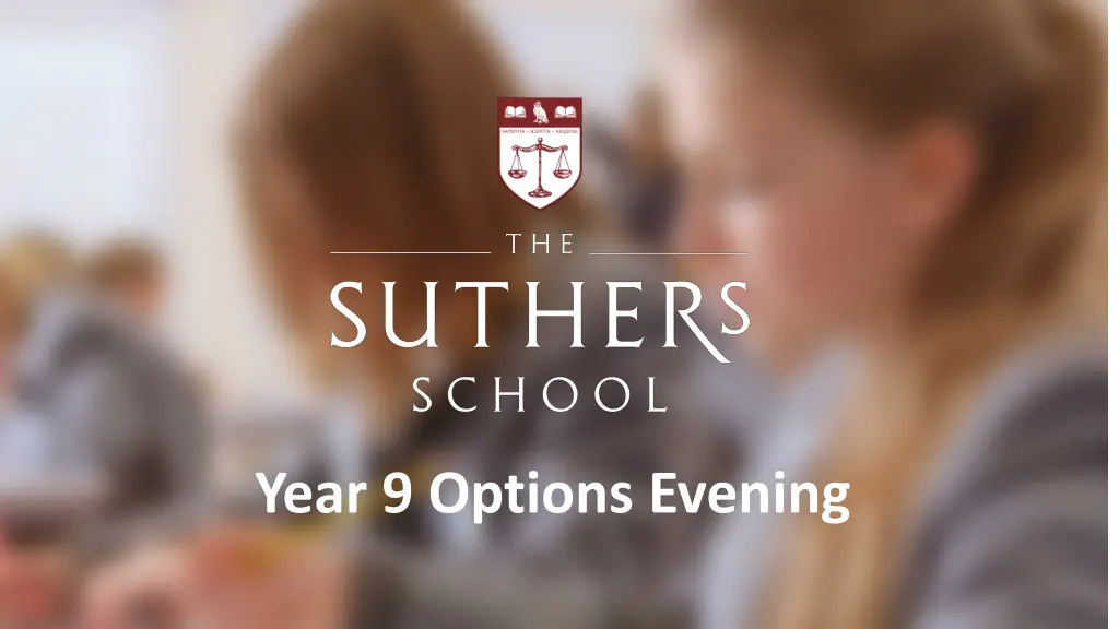 year 9 options evening