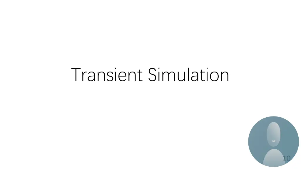 transient simulation