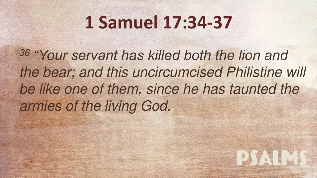1 samuel 17 34 37 2