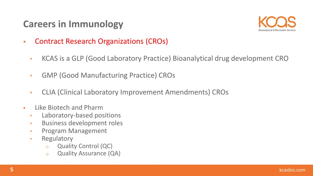 careers in immunology 2
