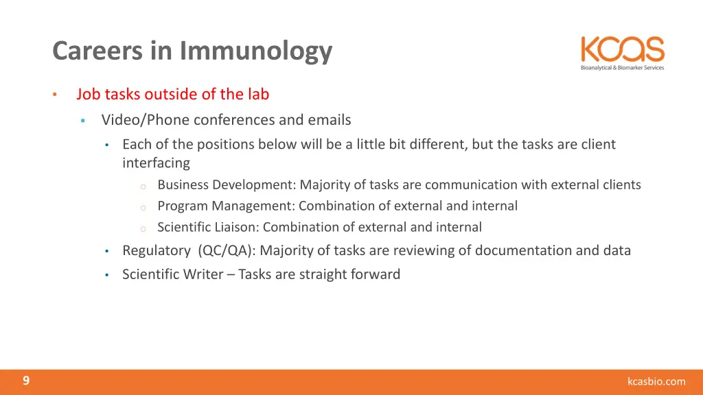 careers in immunology 6