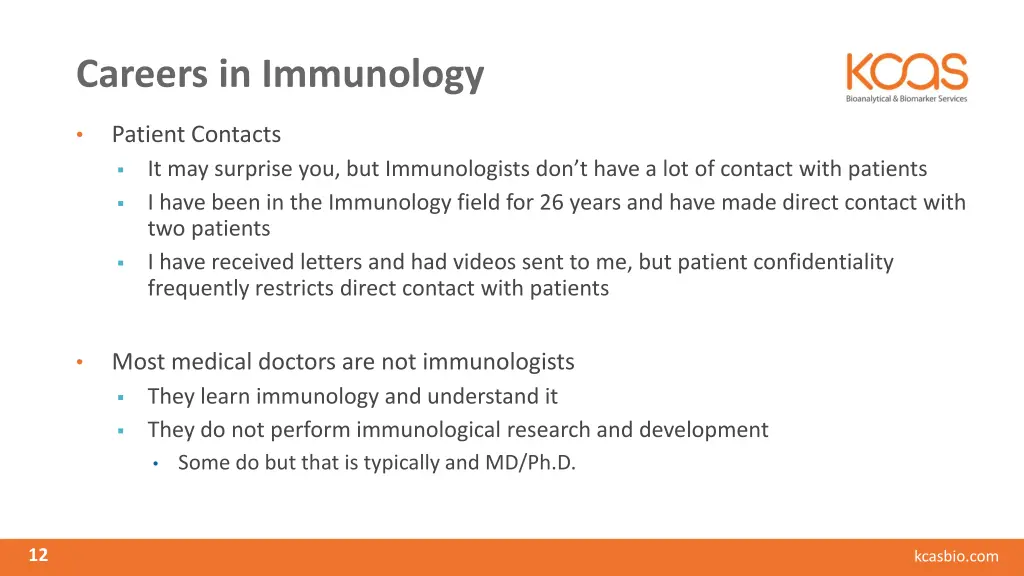careers in immunology 7