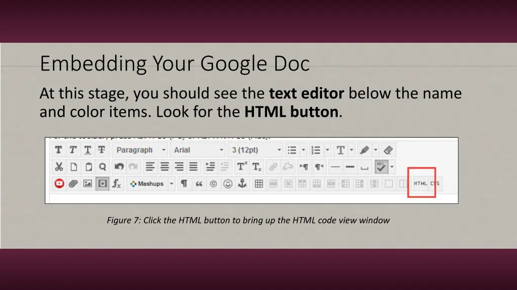 embedding your google doc