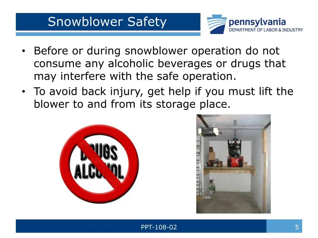 snowblower safety 1