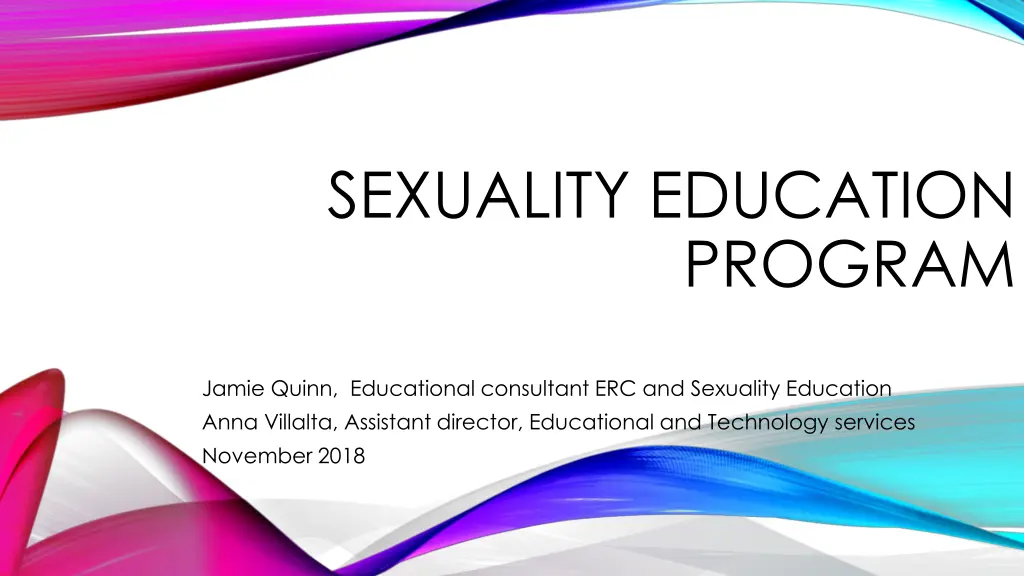 sexuality education