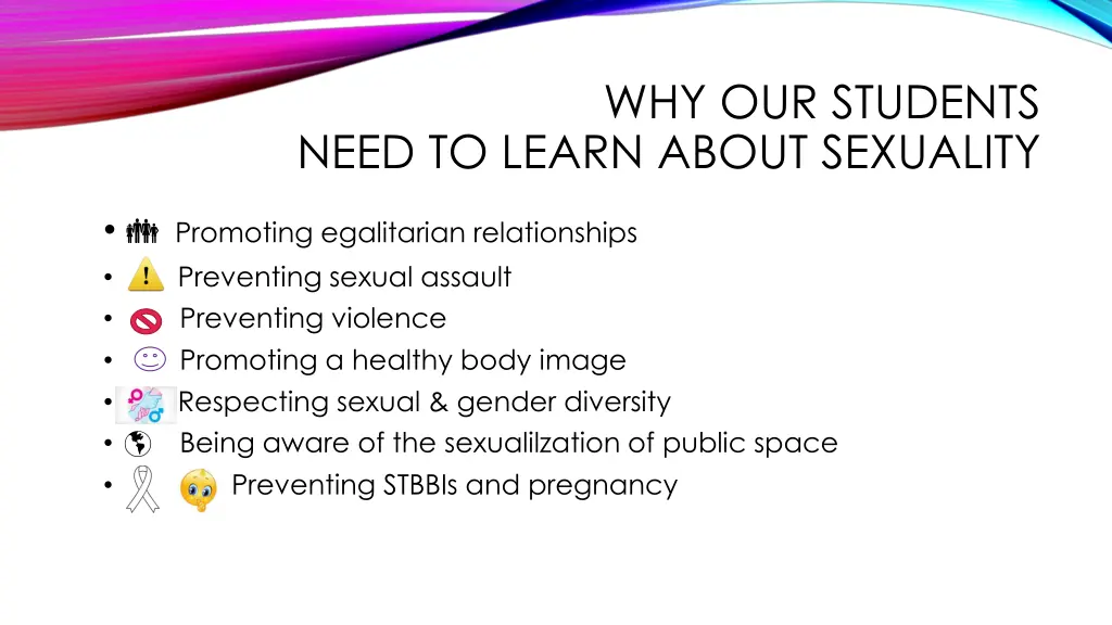 why our students