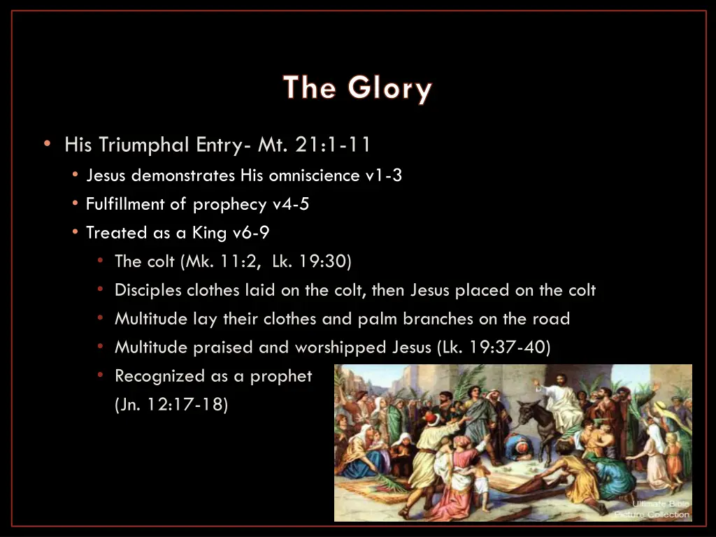 the glory