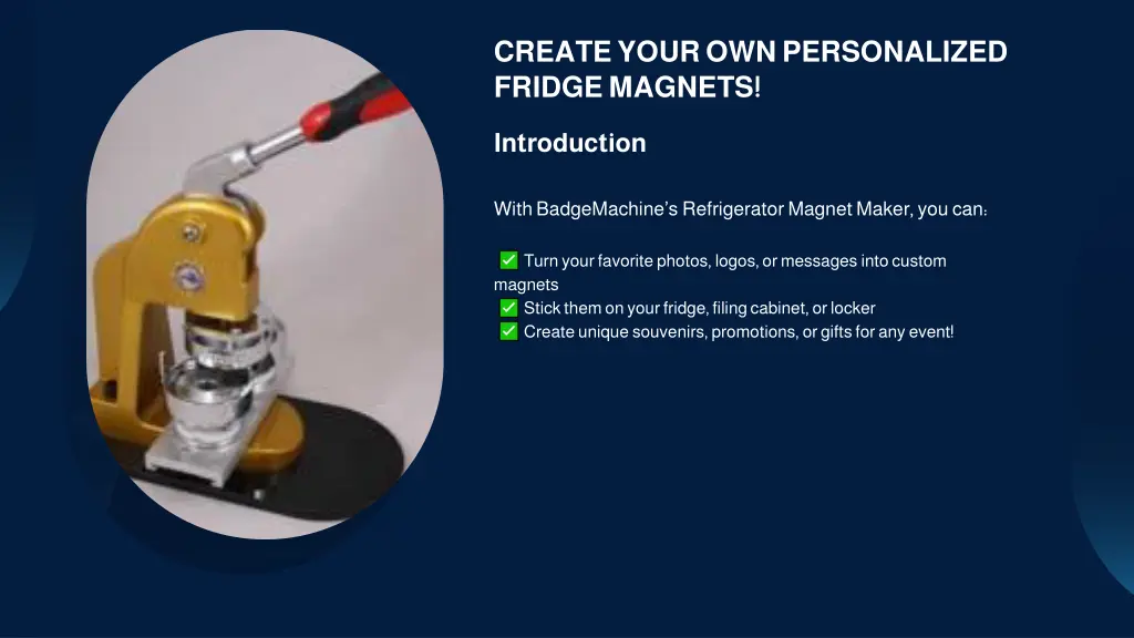 create your own personalized fridge magnets