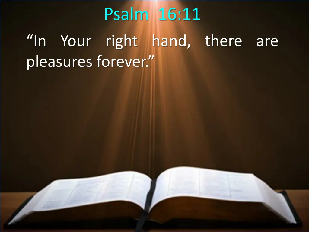 psalm 16 11