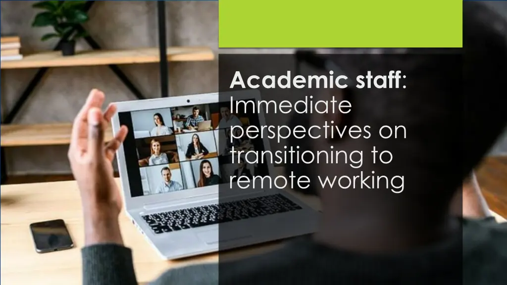 academic staff immediate perspectives