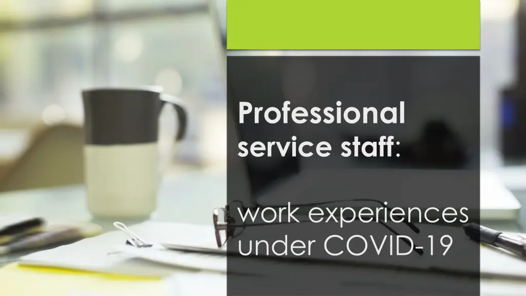 professional service staff