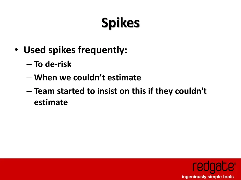 spikes