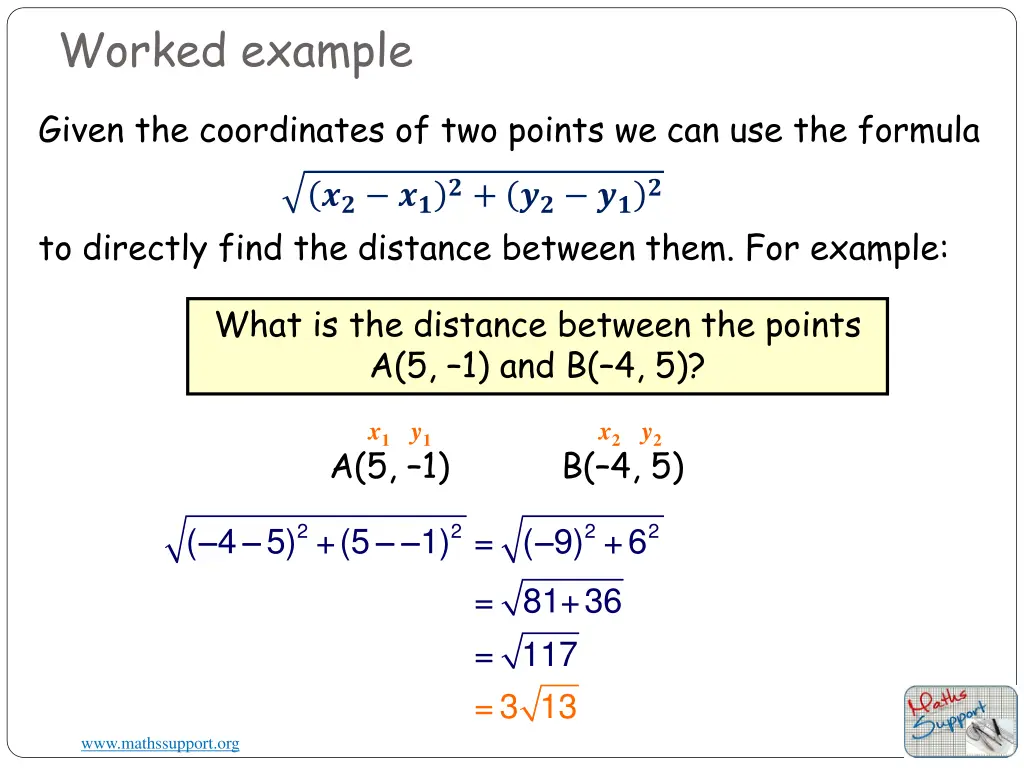 worked example