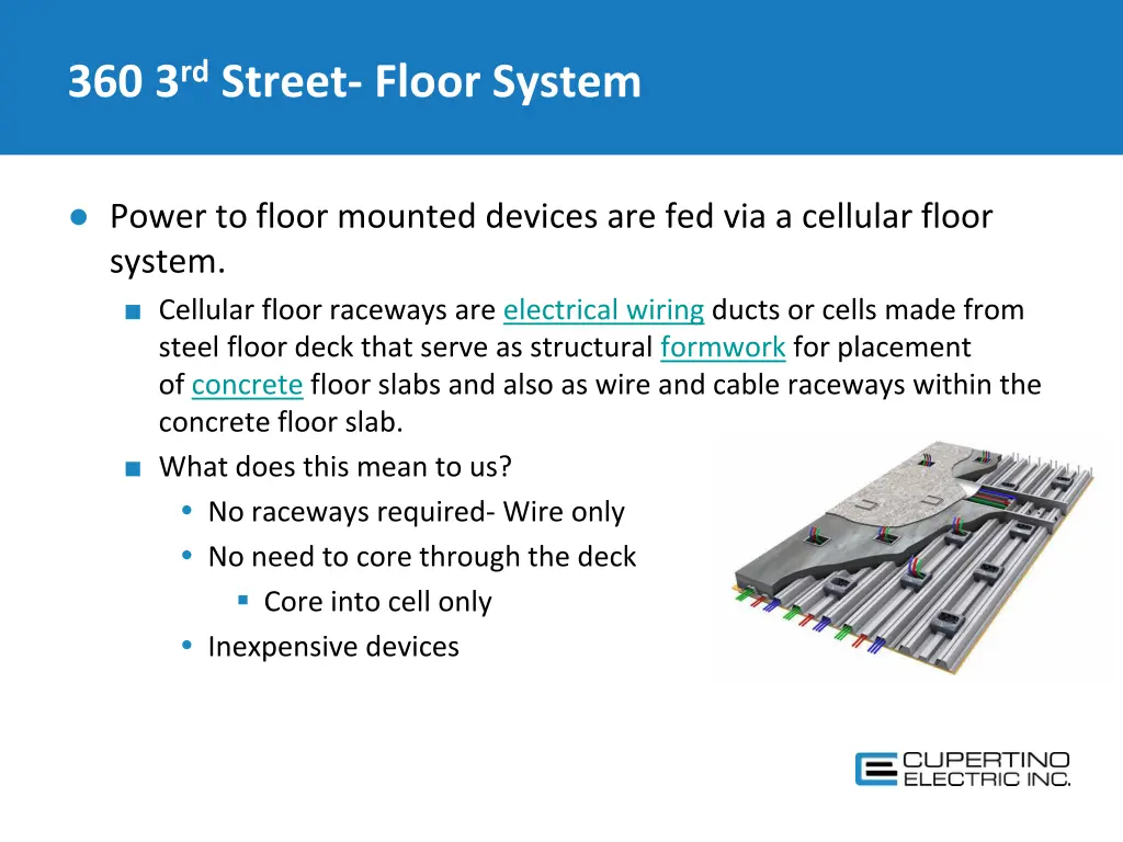 360 3 rd street floor system