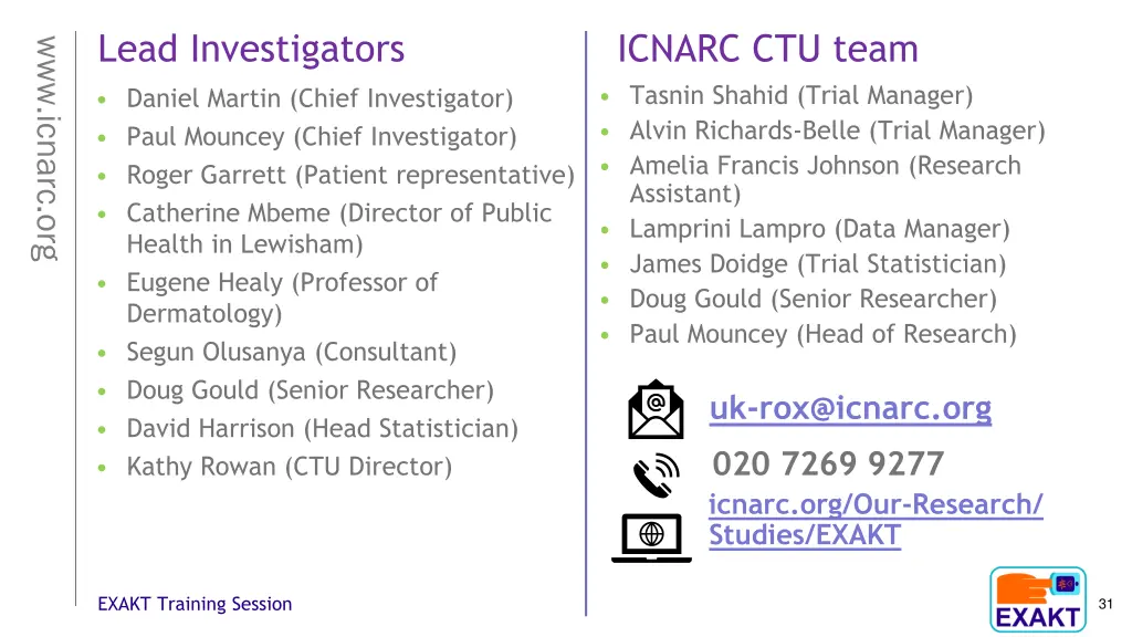 lead investigators daniel martin chief