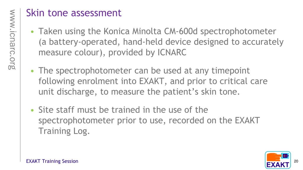 skin tone assessment