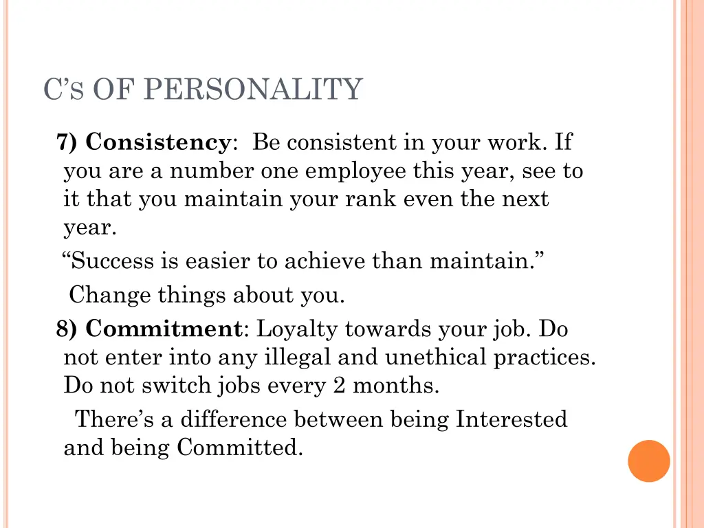 c s of personality 3