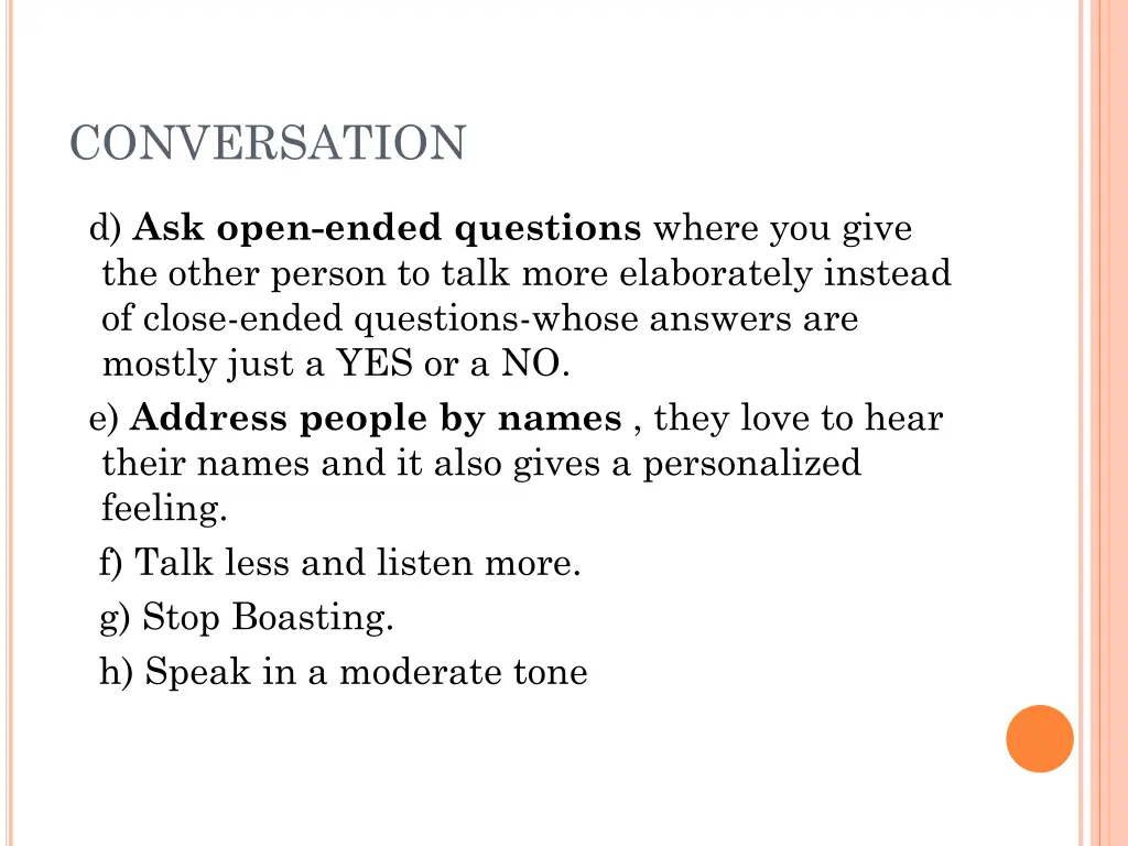 conversation 1