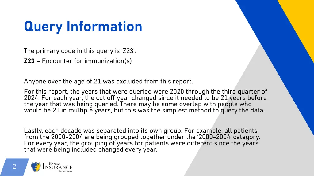 query information