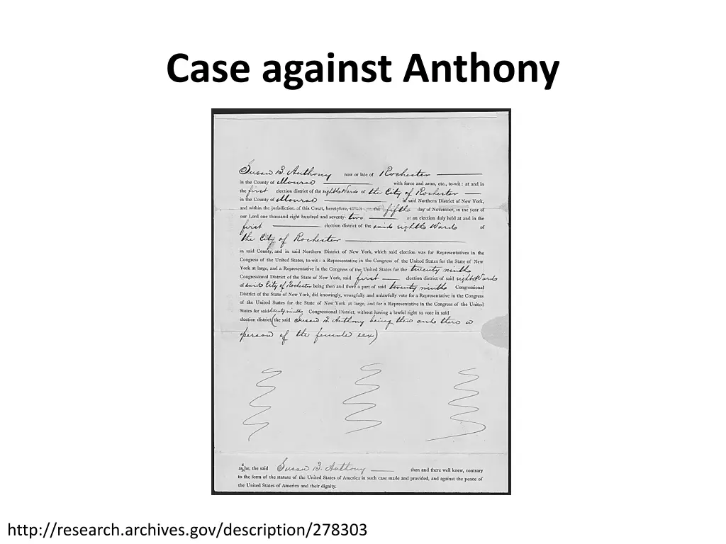 case against anthony